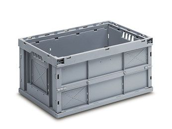 Faltbox 63 liter, 600x400x320 mm mit Verriegelung (pro Stück)