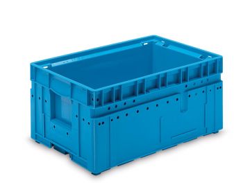 C-KLT Behälter 600x400x280 mm blau mit verstärktem Boden (pro Stück)