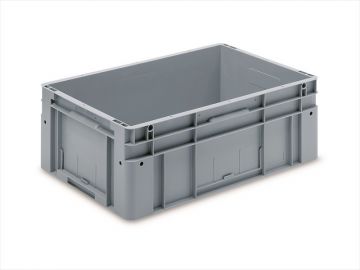 Eurotec Behälter 600x400x220 mm, 42 Liter mit geschlossenem Doppelboden (pro Stück)