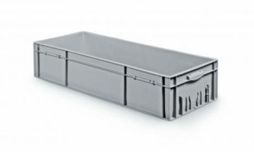 Kunststoff Stapelbehälter, 1000x400x214 mm, 65 ltr, grau (pro Stück)