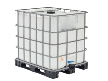 IBC-Behälter 120x100x117,5cm, 1055 Liter, weiß (pro Stück)