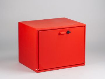 ScooterBox 100 Liter, 570x440x435 mm, rot