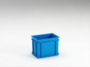 Normbox stapelbare Kunststoffbehälter 300x200x220 mm, 9L PP virgin blau