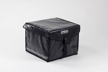 Pizzaliefertasche, 50 Liter schwarz