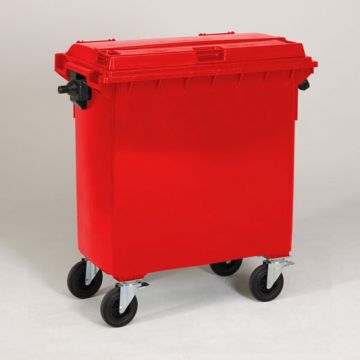 770 liter container rood