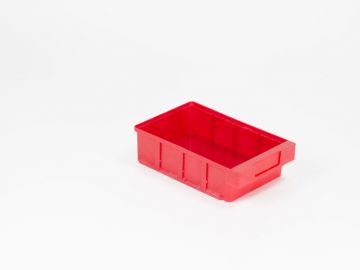 Kunststoffkleinteilebox 300x186x83 rot (pro Stück)