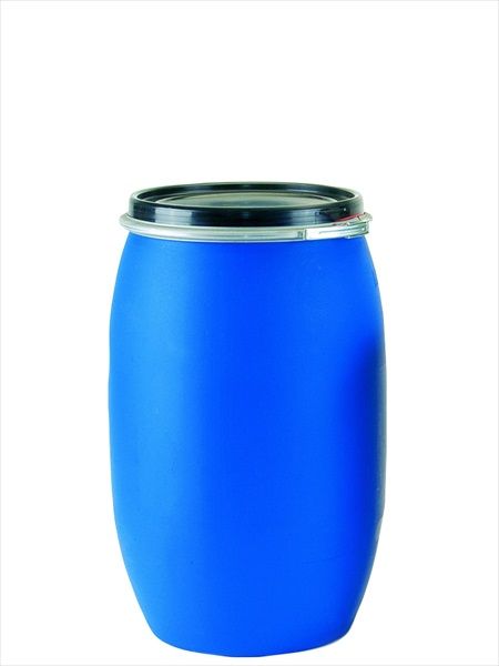 Kunststofffass 220 Liter, blau