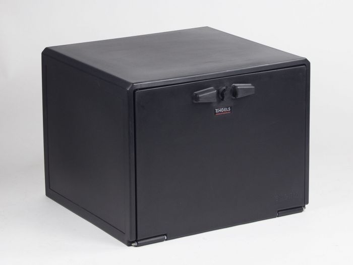 Scooterbox 120 Liter, 570x530x440 mm schwarz