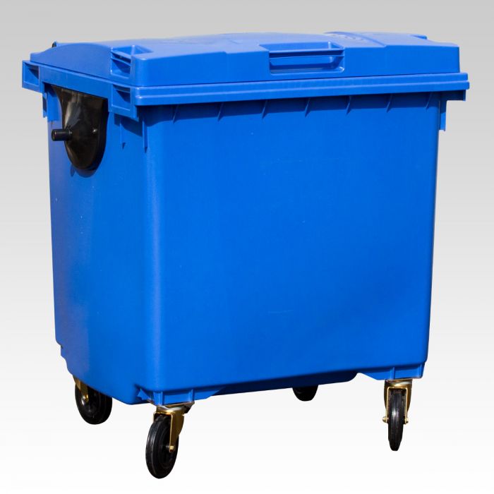 1000 liter rolcontainer blauw