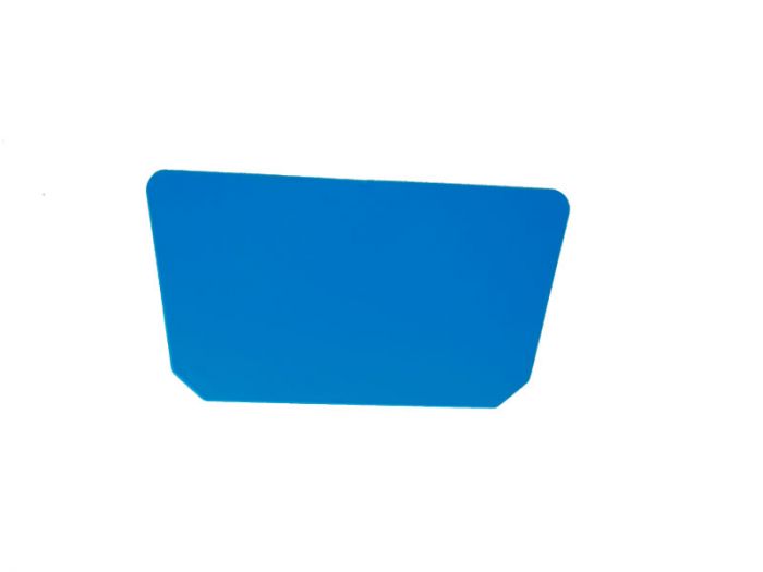 Großer flexi Spachtel 230x118 mm, blau